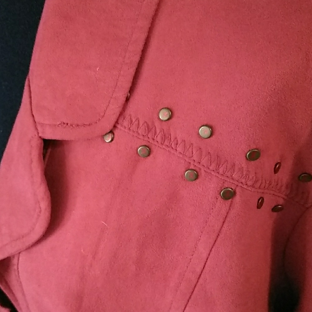 Bright Red Jacket - Picture 6 of 7